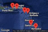 SAN JUAN, PUERTO RICO, CHARLOTTE AMALIE, ST. THOMAS, BASSETERRE, ST. KITTS, ST. JOHNS, ANTIGUA, CASTRIES, ST. LUCIA, BRIDGETOWN, BARBADOS, AT SEA