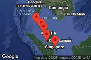 CELEBRITY MILLENIUM - itinerár  9 nocí odchod z SINGAPORE dňa 06/02/2027 - SINGAPORE, AT SEA, Phuket, Thailand, LANGKAWI, MALAYSIA, Penang, Malaysia, Port Klang, Malaysia