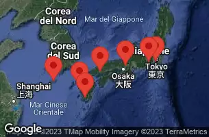 TOKYO (YOKOHAMA), JAPAN, AT SEA, KYOTO (OSAKA), JAPAN, HIROSHIMA, JAPAN, JEJU ISLAND, SOUTH KOREA, NAGASAKI, JAPAN, KAGOSHIMA, JAPAN, MT FUJI (SHIMIZU) -  JAPAN