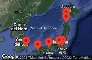 TOKYO (YOKOHAMA), JAPAN, MT FUJI (SHIMIZU) -  JAPAN, AT SEA, KYOTO (OSAKA), JAPAN, HIROSHIMA, JAPAN, BUSAN, SOUTH KOREA, AOMORI - JAPAN, HAKODATE -  JAPAN