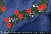 TOKYO, JAPAN, AT SEA, Kyoto, Osaka, Japan, KOCHI,  JAPAN, HIROSHIMA, JAPAN, BUSAN, SOUTH KOREA, Nagasaki, Japan, KAGOSHIMA, JAPAN, Mount Fuji, Shimizu, Japan