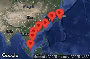 CELEBRITY MILLENIUM - itinerár  15 nocí odchod z SINGAPORE dňa 15/02/2027 - SINGAPORE, AT SEA, Ho Chi Minh City, Phu My, Vietnam, Hue, Da Nang, Chan May, Vietnam, HONG KONG, CHINA, Taipei, Keelung, Taiwan, Nagasaki, Japan, Mount Fuji, Shimizu, Japan, Tokyo, Yokohama, Japan