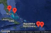 FORT LAUDERDALE, FLORIDA, NASSAU, BAHAMAS, AT SEA, CHARLOTTE AMALIE, ST. THOMAS, PHILIPSBURG, ST. MAARTEN