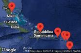 FORT LAUDERDALE, FLORIDA, AT SEA, PUERTO PLATA, DOMINICAN REPUBLIC, Charlotte Amalie, Saint Thomas, Saint John, Antigua and Barbuda, Castries, Saint Lucia, Basseterre, Saint Kitts and Nevis