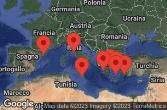 Civitavecchia, Italy, AT SEA, KATAKOLON, GREECE, ATHENS (PIRAEUS), GREECE, MYKONOS, GREECE, RHODES, GREECE, SANTORINI, GREECE, VALLETTA, MALTA, BARCELONA, SPAIN