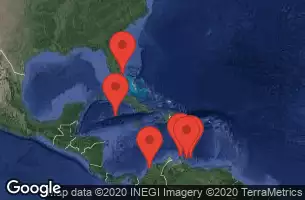 FORT LAUDERDALE, FLORIDA, AT SEA, KRALENDIJK, BONAIRE, WILLEMSTAD, CURACAO, ORANJESTAD, ARUBA, CARTAGENA, COLOMBIA, GEORGE TOWN, GRAND CAYMAN