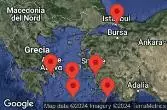 ATHENS (PIRAEUS), GREECE, MYKONOS, GREECE, SANTORINI, GREECE, AT SEA, ISTANBUL, TURKEY, EPHESUS (KUSADASI), TURKEY, RHODES, GREECE