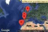 SOUTHAMPTON, ENGLAND, AT SEA, OPORTO, LANZAROTE, CANARY ISLANDS, TENERIFE, CANARY ISLANDS, GRAN CANARIA, CANARY ISLANDS, LISBON, PORTUGAL, VIGO, SPAIN