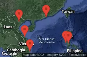 HONG KONG, CHINA, AT SEA, HANOI (HALONG BAY),VIETNAM, HUE/DANANG(CHAN MAY),VIETNAM, NHA TRANG, VIETNAM, MANILA, PHILLIPINES, SUBIC BAY -  PHILIPPINES