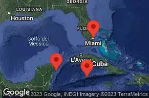 MIAMI, FLORIDA, AT SEA, COZUMEL, MEXICO, GEORGE TOWN, GRAND CAYMAN