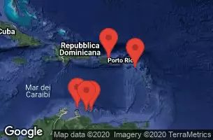 CELEBRITY SUMMIT - itinerár  7 nocí odchod z SAN JUAN, PUERTO RICO dňa 15/02/2020 - SAN JUAN, PUERTO RICO, BASSETERRE, ST. KITTS, AT SEA, ORANJESTAD, ARUBA, WILLEMSTAD, CURACAO, KRALENDIJK, BONAIRE
