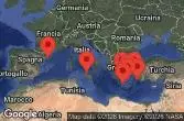 Athens, Piraeus, Greece, RHODES, GREECE, Ephesus, Kusadasi, Turkey, MYKONOS, GREECE, SANTORINI, GREECE, Chania, Souda, Crete, Greece, AT SEA, Sicily, Palermo, Italy, BARCELONA, SPAIN