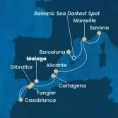 Spain, Morocco, Gibraltar, France, Italy
