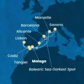 Spain, France, Italy, Portugal, Morocco