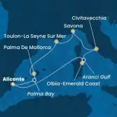 Spain, Italy, France, Balearic Islands