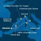 Spain, Italy, France, Balearic Islands