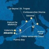 Spain, Italy, France, Balearic Islands