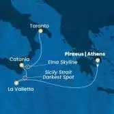 Greece, Malta, Italy