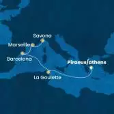 Greece, Tunisia, Spain, France, Italy