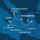 Greece, Malta, Italy