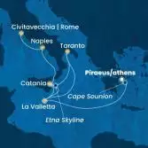 Greece, Malta, Italy