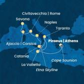 Greece, Malta, Italy, Corsica (France)