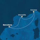Spain, Italy, France