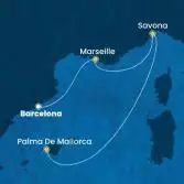 Spain, France, Italy, Balearic Islands