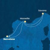 Spain, France, Italy