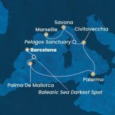 Spain, Balearic Islands, Italy, France