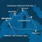 Spain, Italy, France