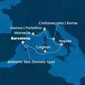 Spain, Italy, France