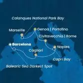 Spain, Italy, France