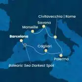 Spain, Italy, France