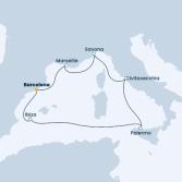 Spain, Balearic Islands, Italy, France