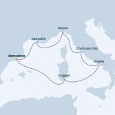 Spain, Italy, France