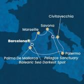 Spain, Balearic Islands, Italy, France