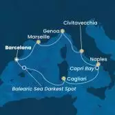 Spain, Italy, France