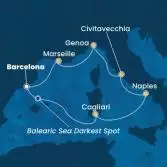 Spain, Italy, France