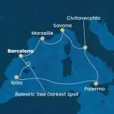 Spain, Balearic Islands, Italy, France