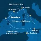 Spain, Tunisia, Italy, France