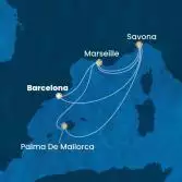 Spain, France, Italy, Balearic Islands