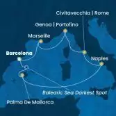 Spain, Balearic Islands, Italy, France