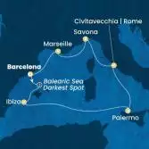 Spain, Balearic Islands, Italy, France