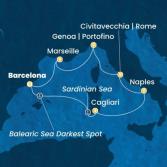 Spain, Italy, France