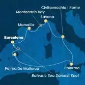 Spain, Balearic Islands, Italy, France