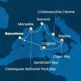 Spain, Italy, France