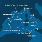 Spain, Balearic Islands, Tunisia, Italy, France