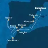 Spain, Portugal, Morocco