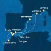 Spain, Morocco, Gibraltar, France, Italy